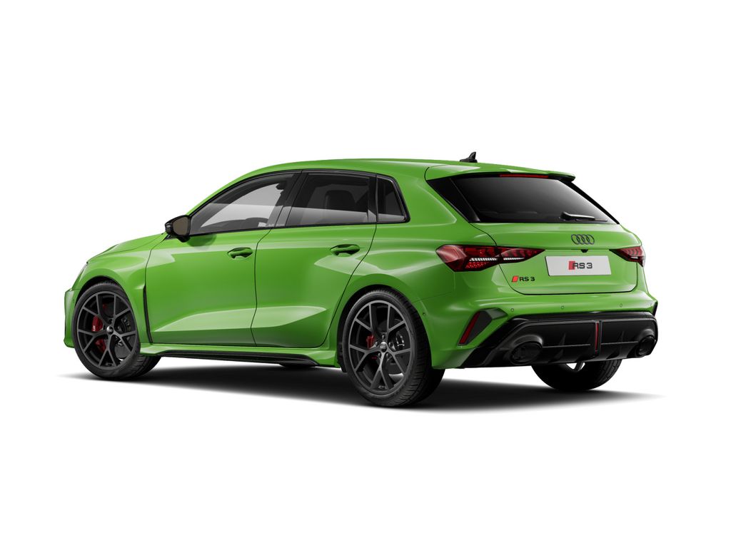Audi RS3 2025 г. Зелёный, пробег 7350 км