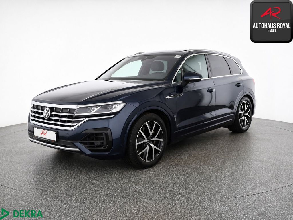 Volkswagen Touareg 2022 г. Синий, пробег 50605 км