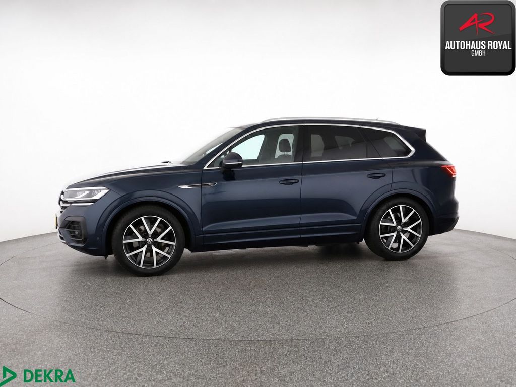 Volkswagen Touareg 2022 г. Синий, пробег 50605 км