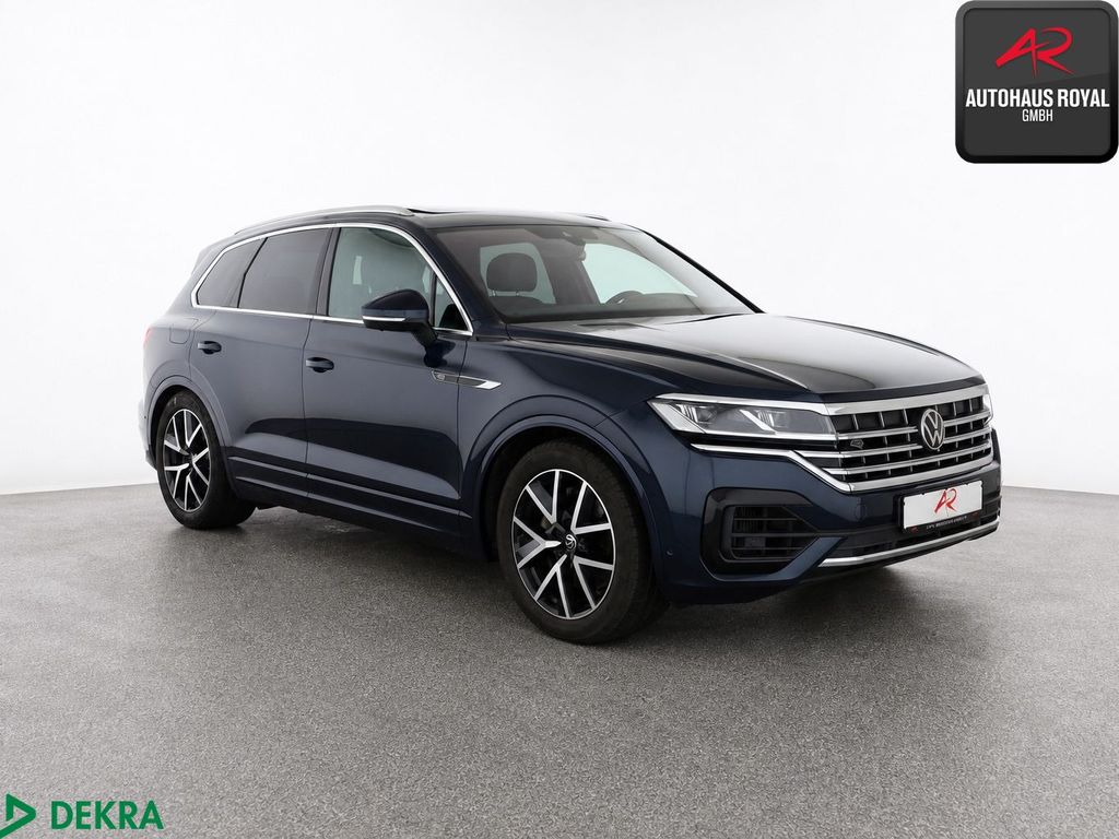 Volkswagen Touareg 2022 г. Синий, пробег 50605 км