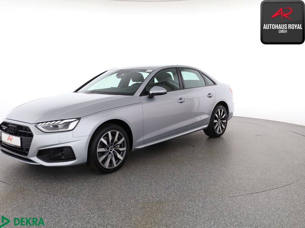 Audi A4 2021 г. Серебристый, пробег 53396 км