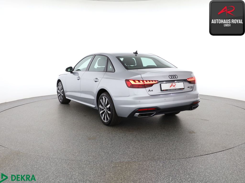 Audi A4 2021 г. Серебристый, пробег 53396 км