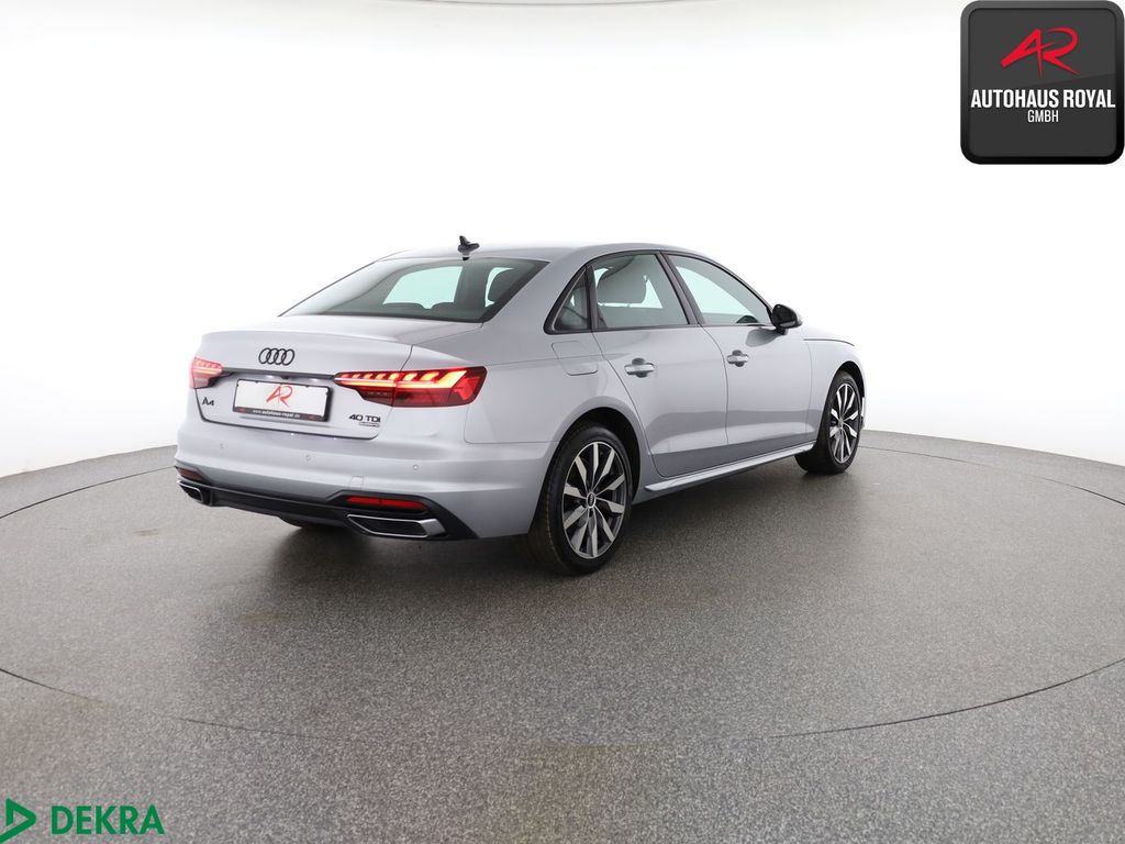 Audi A4 2021 г. Серебристый, пробег 53396 км