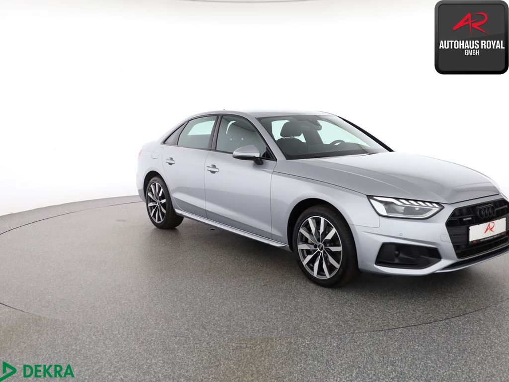 Audi A4 2021 г. Серебристый, пробег 53396 км