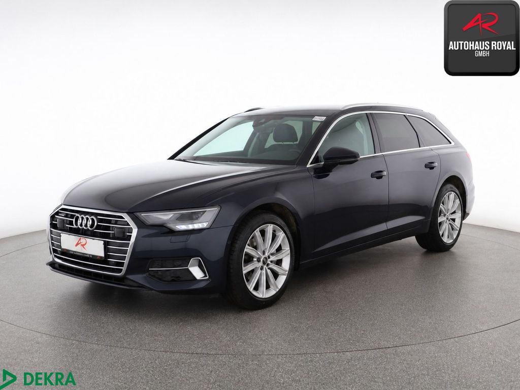 Audi A6 2022 г. Синий, пробег 45815 км
