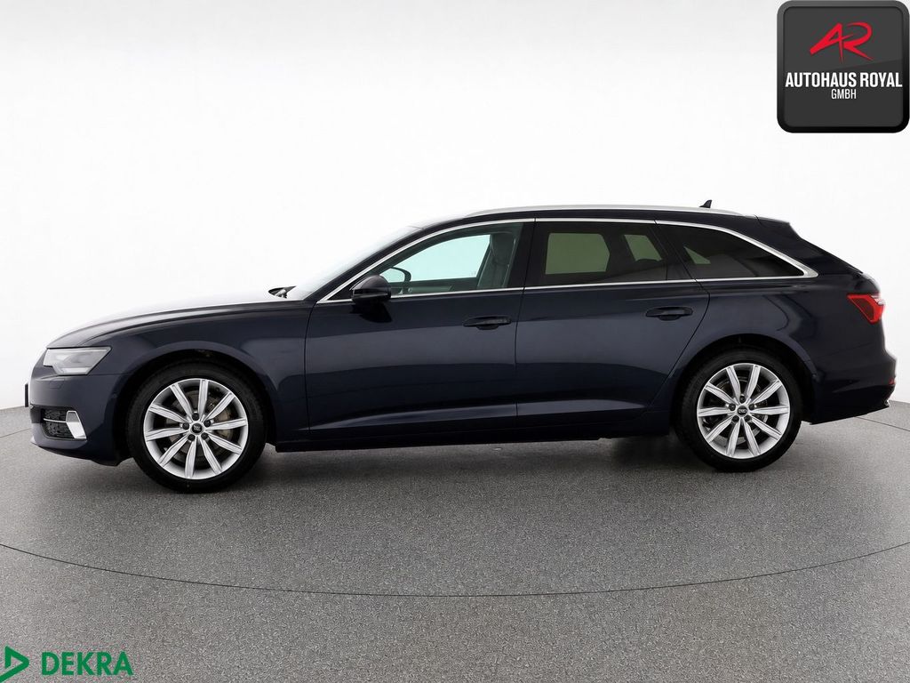 Audi A6 2022 г. Синий, пробег 45815 км