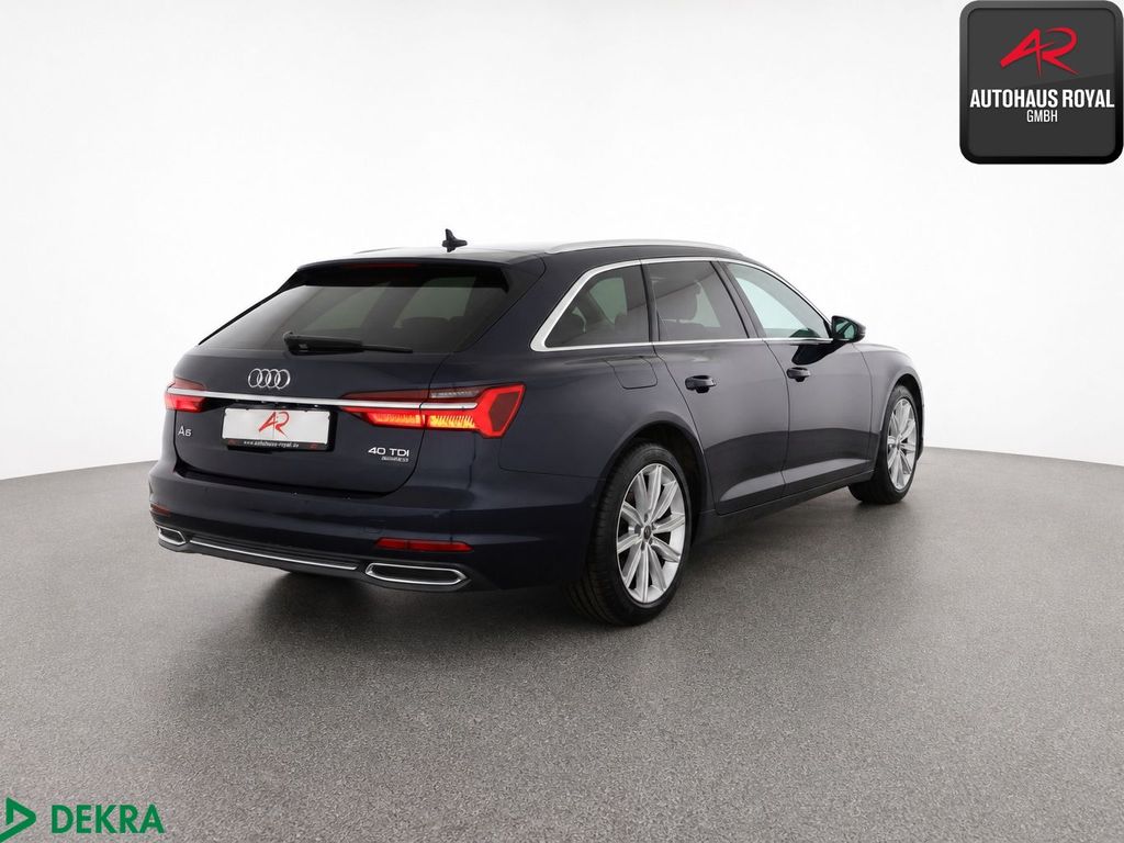 Audi A6 2022 г. Синий, пробег 45815 км
