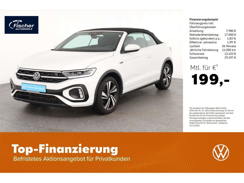 Volkswagen T-Roc 2022 г. Белый, пробег 44191 км