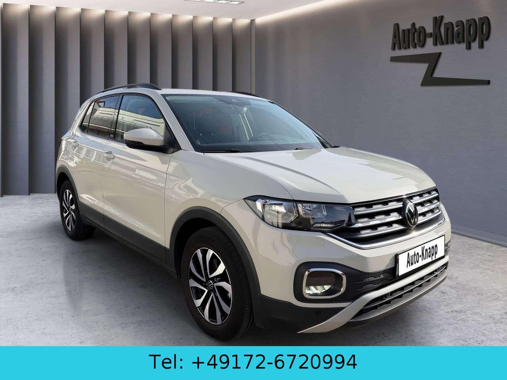 Volkswagen T-Cross 2022 г. Серый, пробег 37850 км