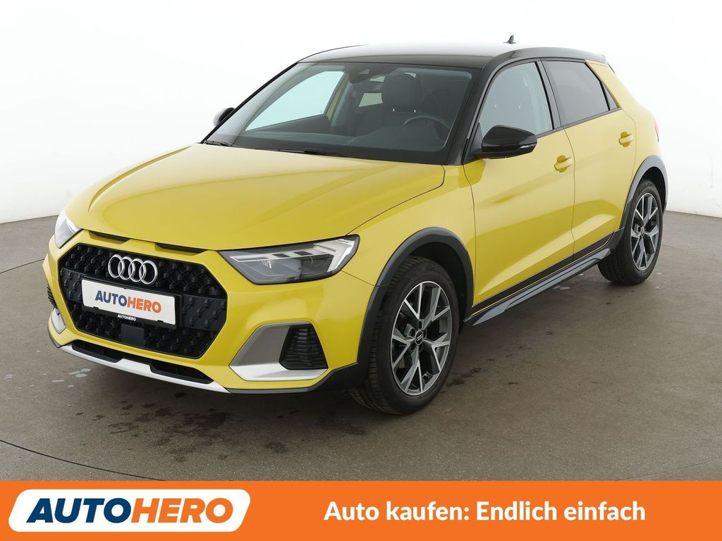 Audi A1 2022 г. Жёлтый, пробег 34818 км