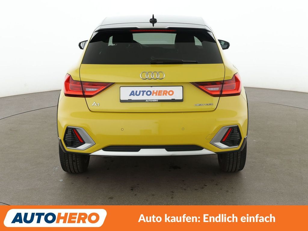 Audi A1 2022 г. Жёлтый, пробег 34818 км