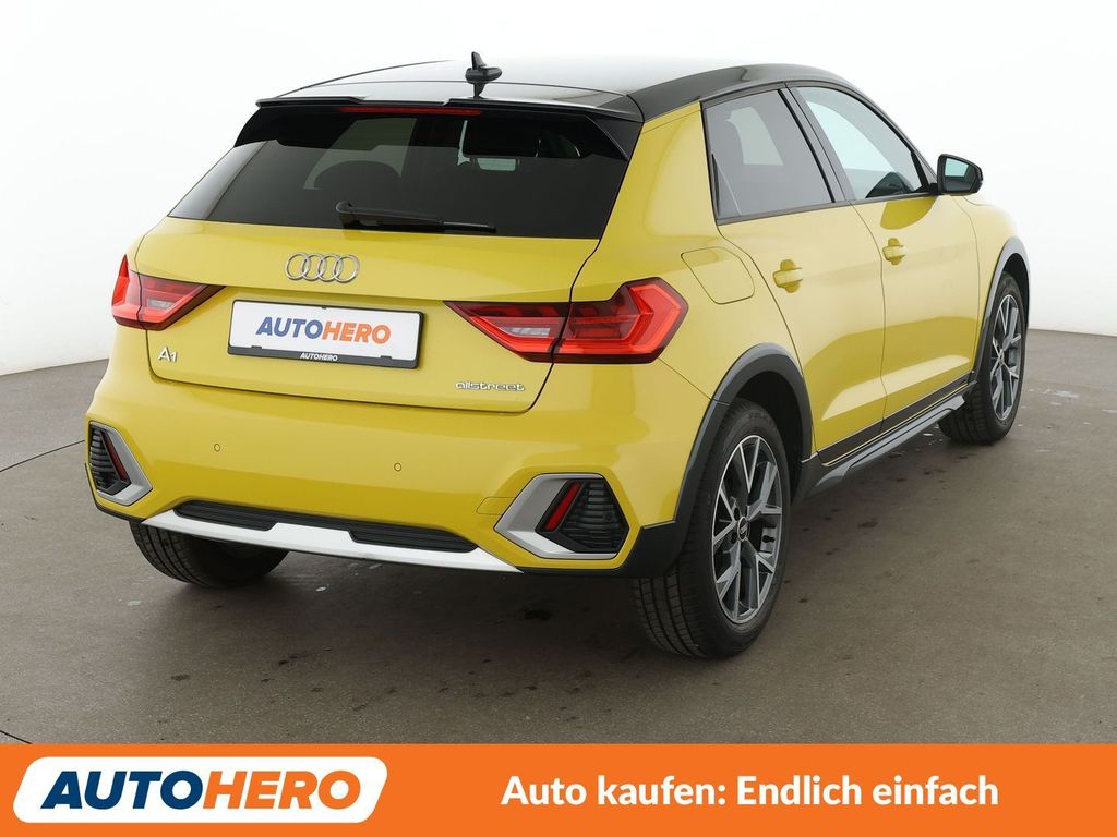 Audi A1 2022 г. Жёлтый, пробег 34818 км