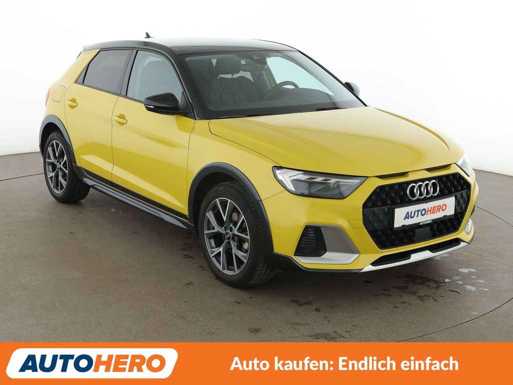 Audi A1 2022 г. Жёлтый, пробег 34818 км