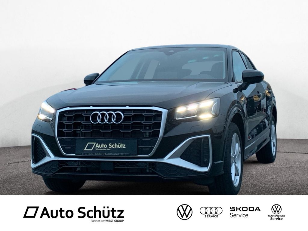 Audi Q2 2025 г. Чёрный, пробег 10574 км