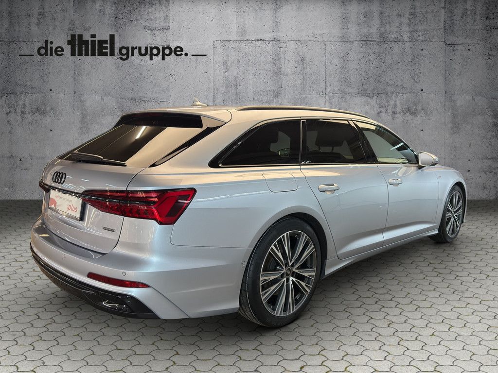 Audi A6 2025 г. Серебристый, пробег 51735 км
