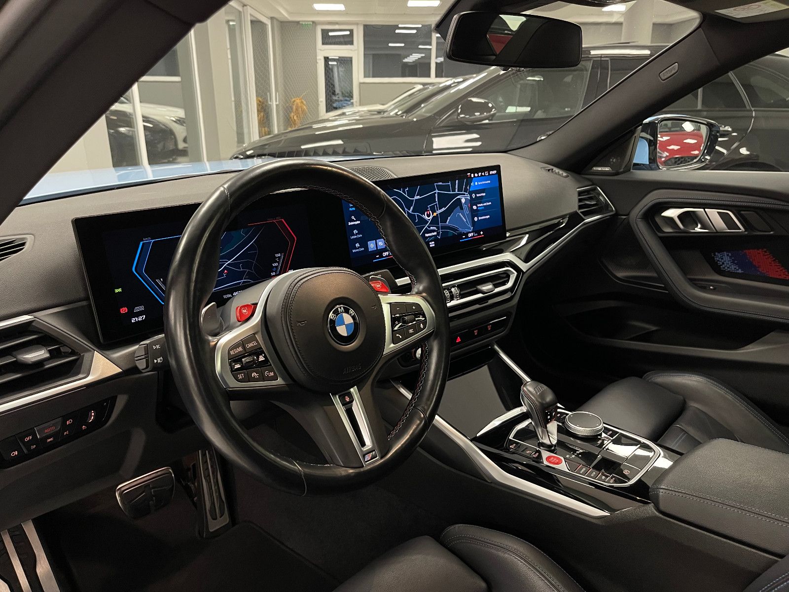 BMW M2 2023 г. Синий, пробег 46113 км