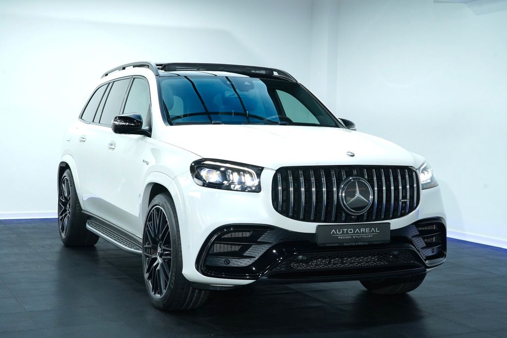 Mercedes-Benz GLS 63 2024 г. Белый, пробег 14647 км