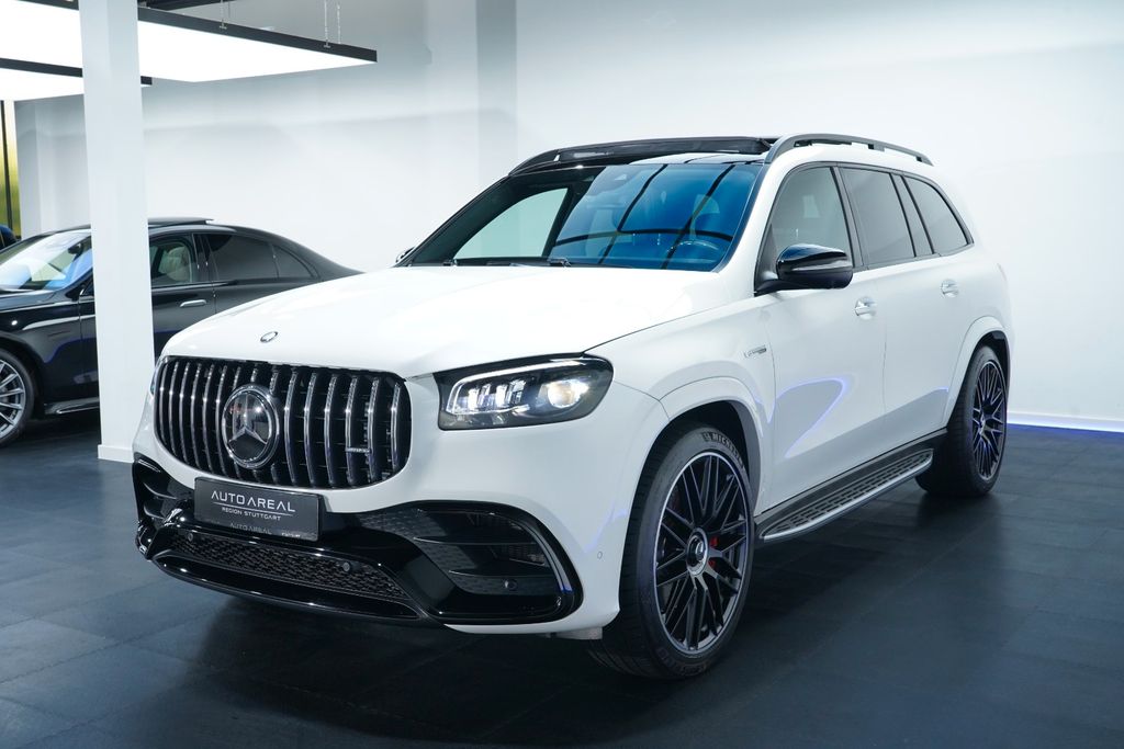 Mercedes-Benz GLS 63 2024 г. Белый, пробег 14647 км