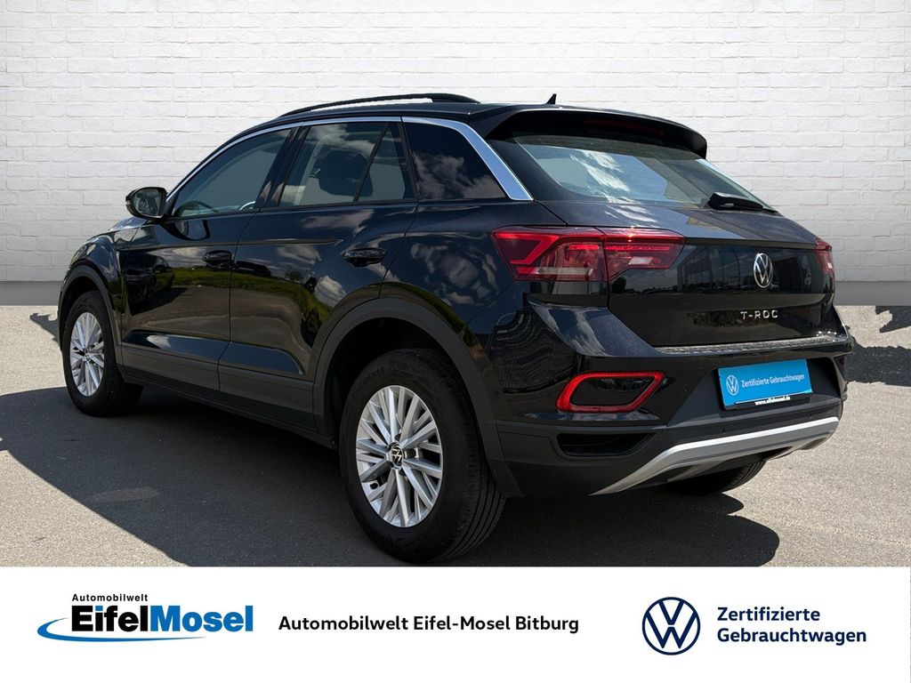 Volkswagen T-Roc 2022 г. Чёрный, пробег 45115 км