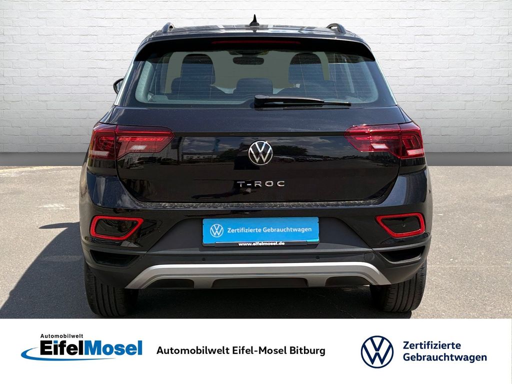 Volkswagen T-Roc 2022 г. Чёрный, пробег 45115 км