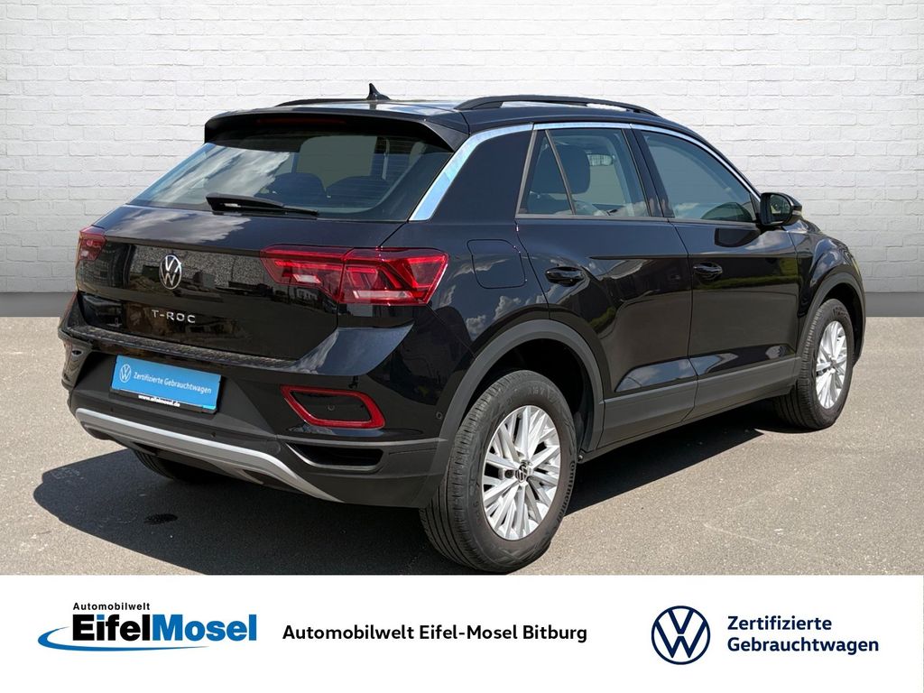 Volkswagen T-Roc 2022 г. Чёрный, пробег 45115 км