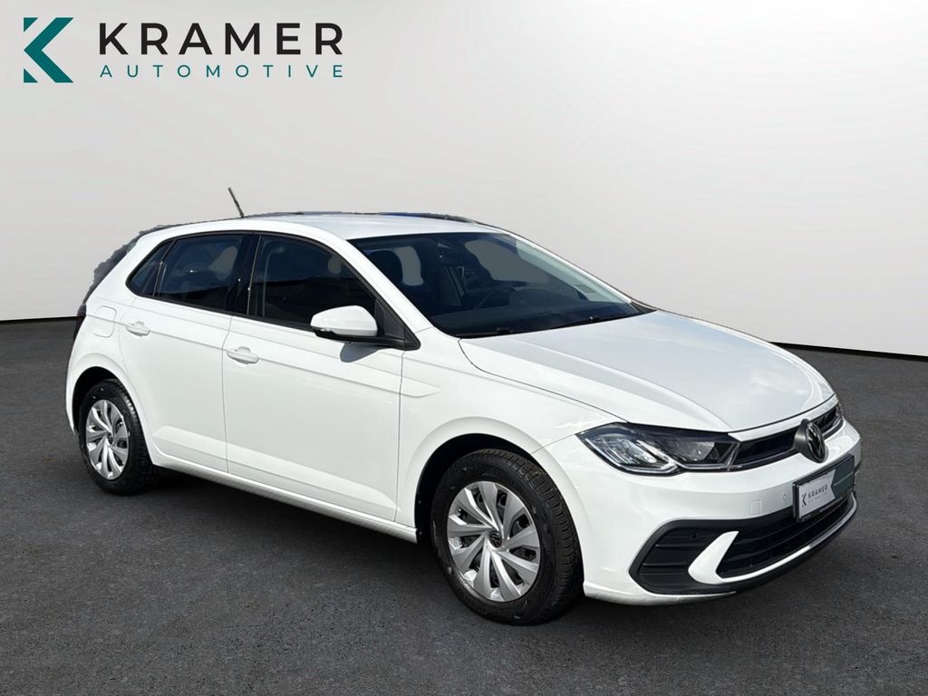 Volkswagen Polo 2023 г. Белый, пробег 55000 км