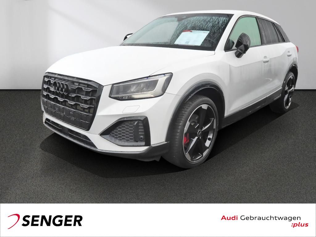 Audi Q2 2023 г. Белый, пробег 51900 км