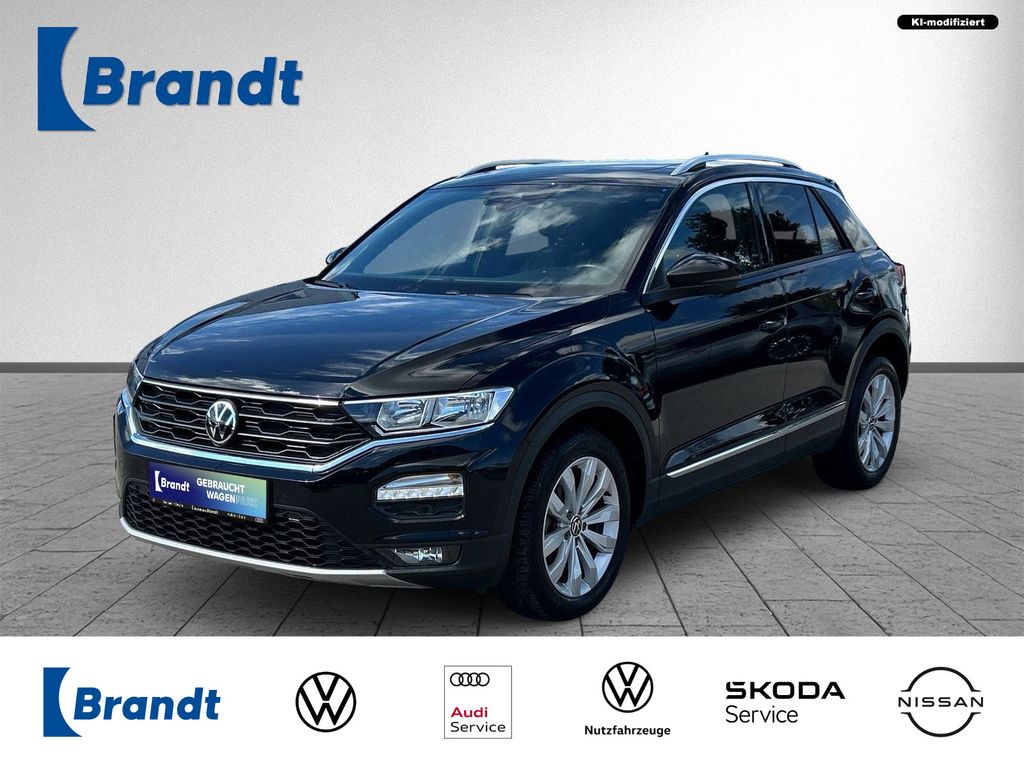 Volkswagen T-Roc 2022 г. Чёрный, пробег 21530 км