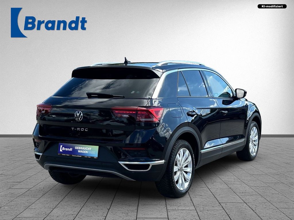 Volkswagen T-Roc 2022 г. Чёрный, пробег 21530 км