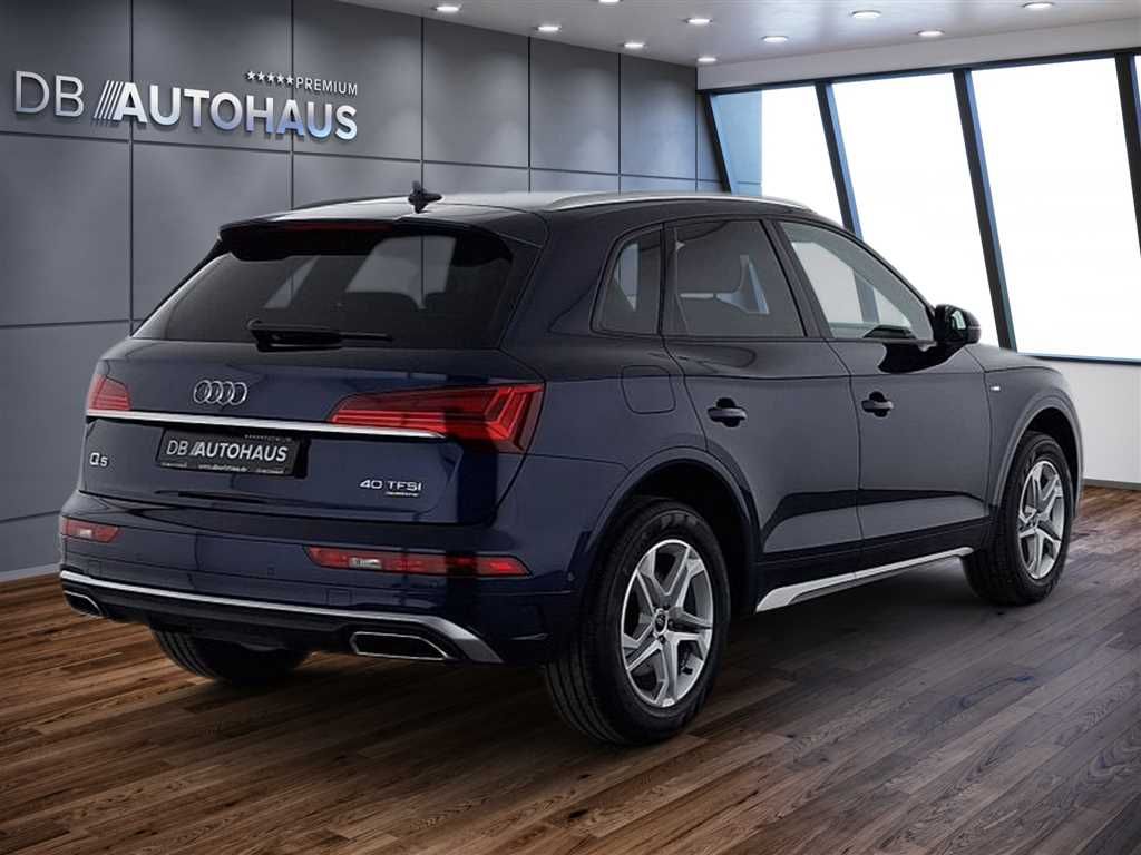 Audi Q5 2024 г. Синий, пробег 50067 км