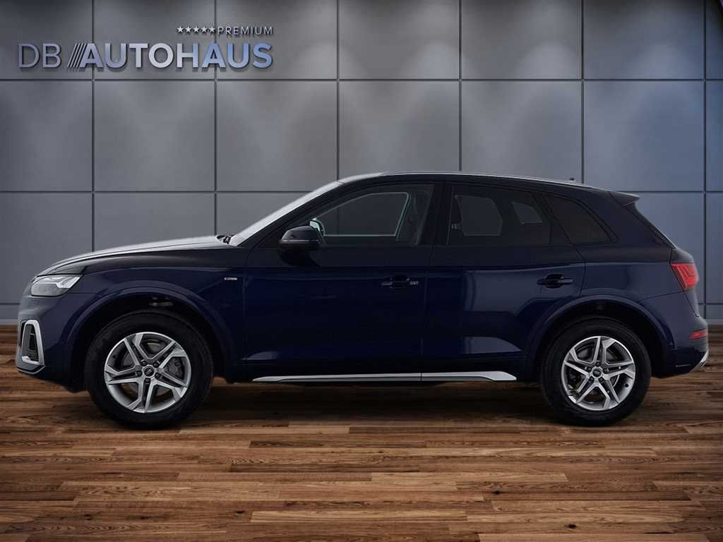 Audi Q5 2024 г. Синий, пробег 50067 км