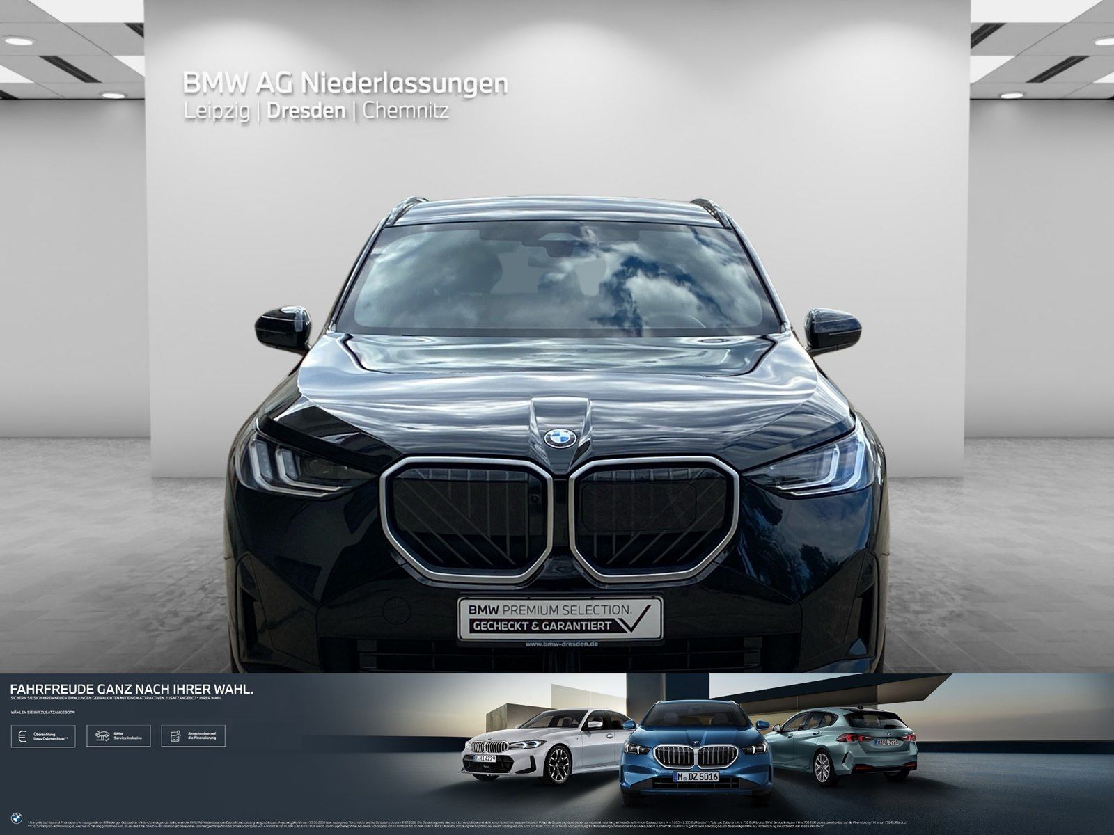 BMW X3 2026 г. Чёрный, пробег 25984 км