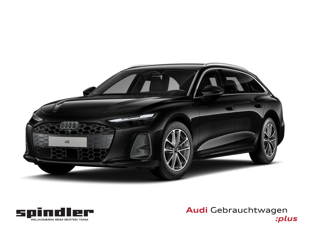Audi A6 2025 г. Чёрный, пробег 22000 км