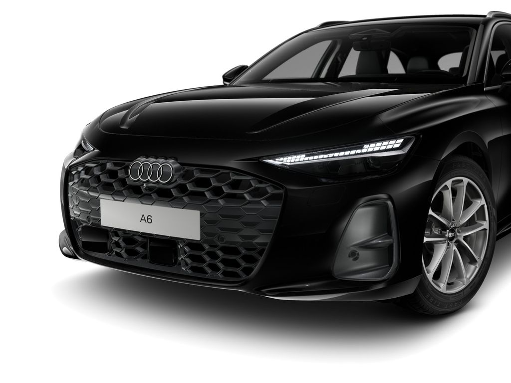 Audi A6 2025 г. Чёрный, пробег 22000 км