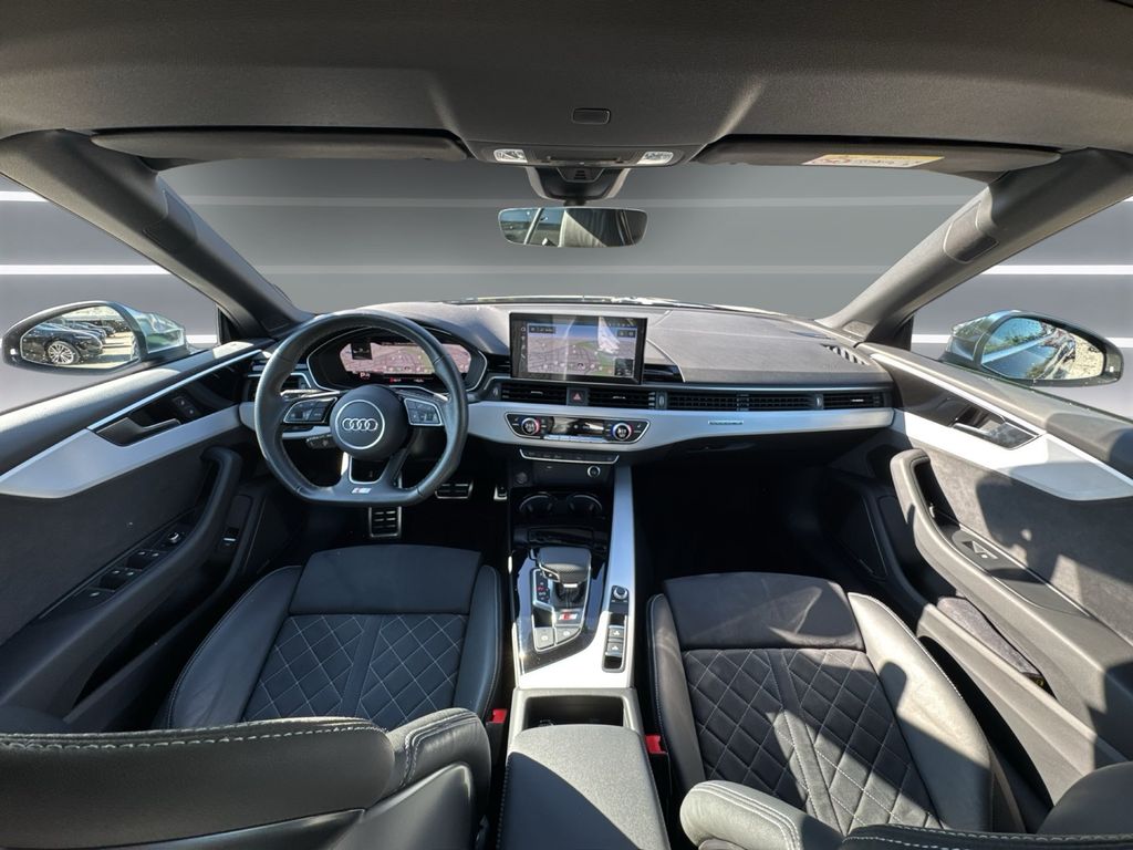 Audi S5 2023 г. Чёрный, пробег 36465 км