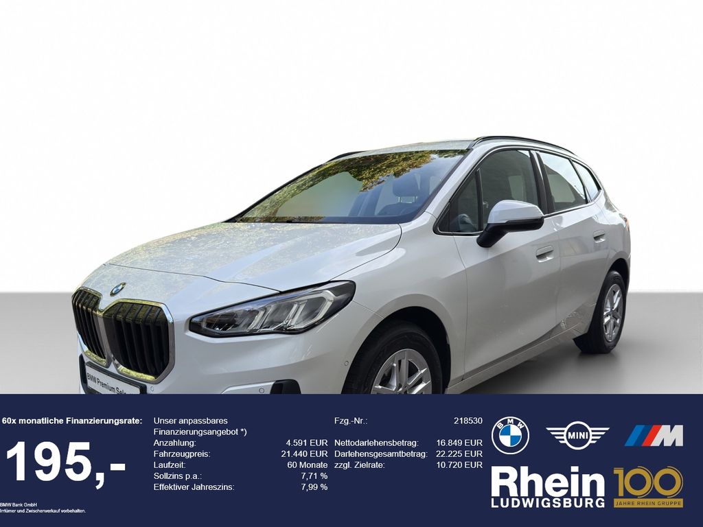 BMW 218 ACTIVE TOURER 2023 г. Белый, пробег 56780 км