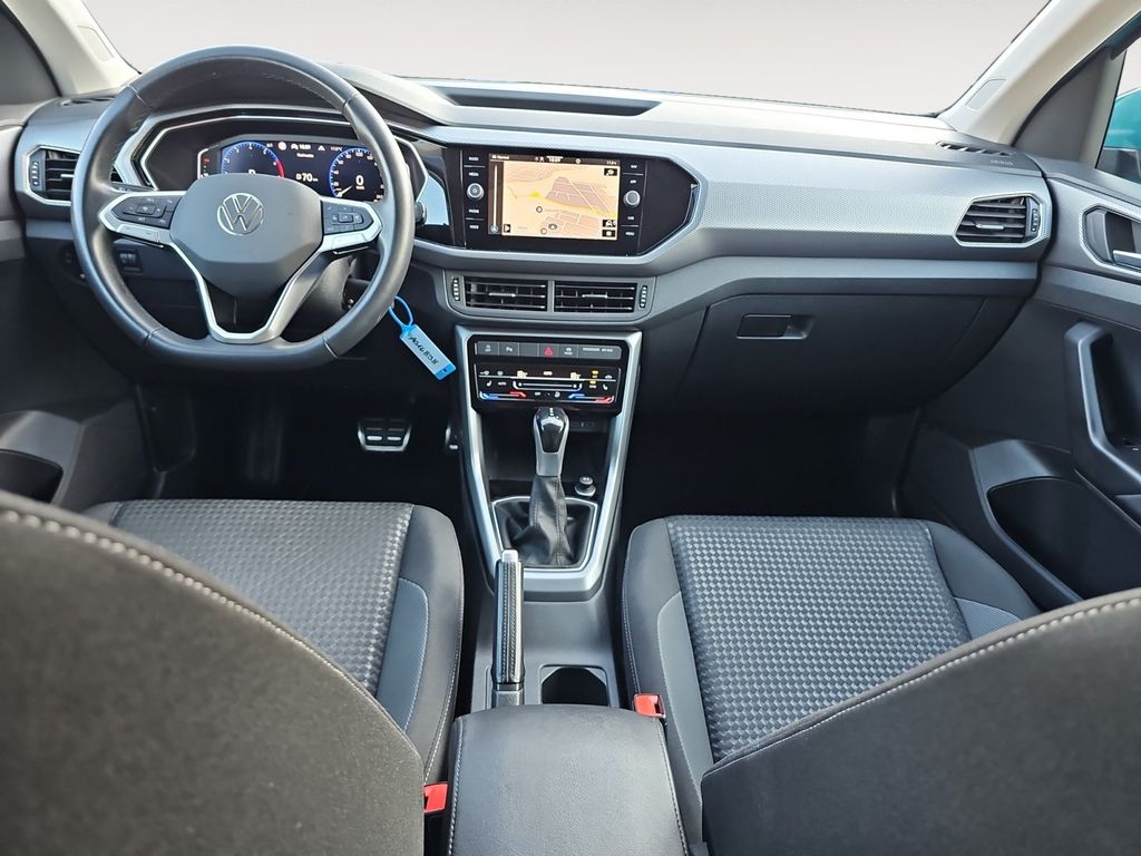 Volkswagen T-Cross 2022 г. Синий, пробег 45729 км
