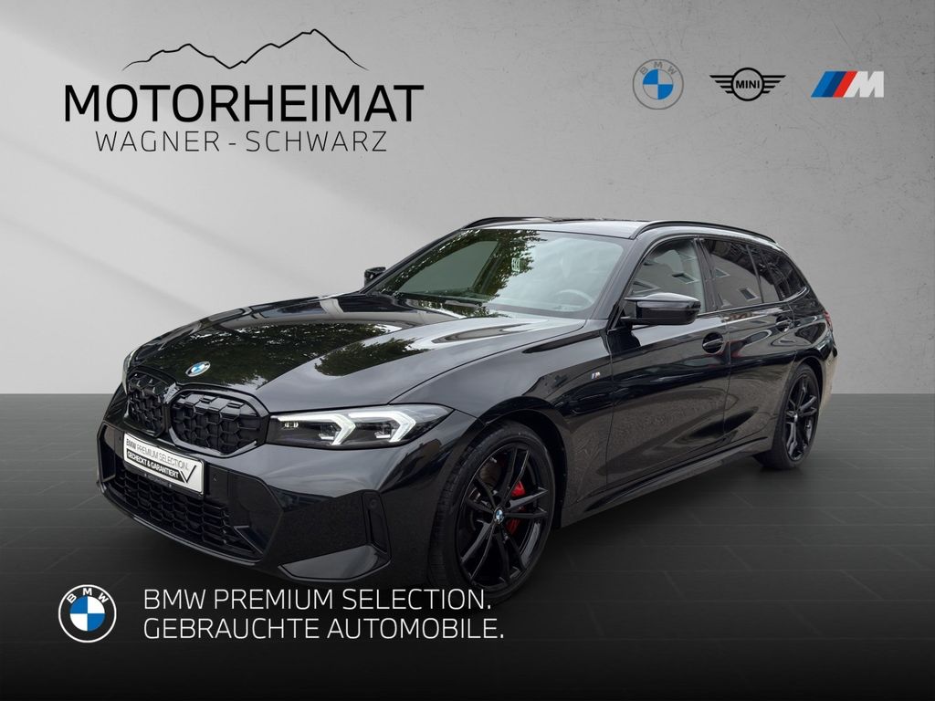 BMW M340D 2023 г. Чёрный, пробег 52200 км