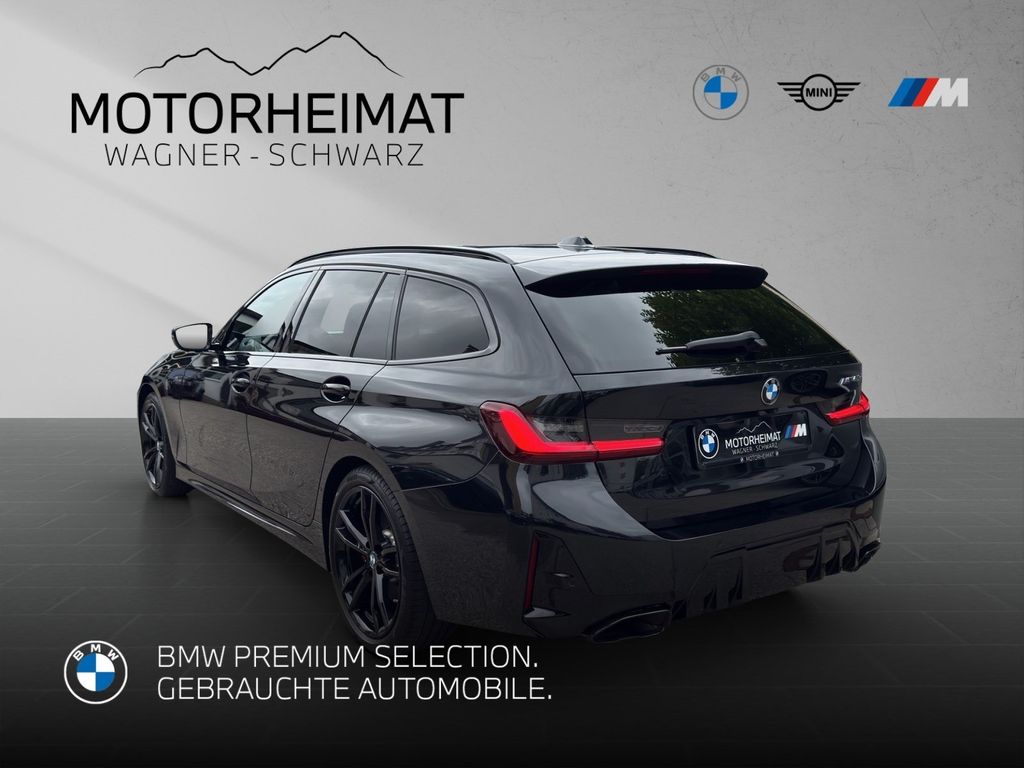 BMW M340D 2023 г. Чёрный, пробег 52200 км