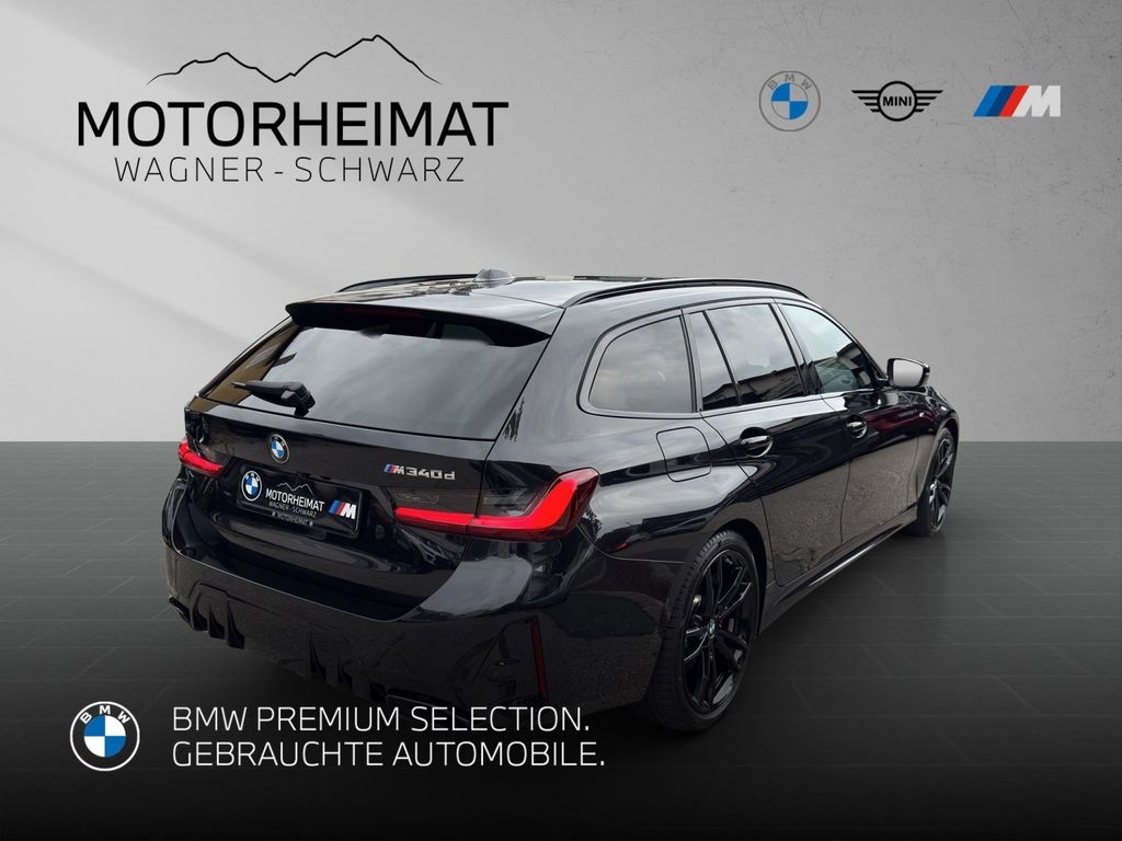 BMW M340D 2023 г. Чёрный, пробег 52200 км