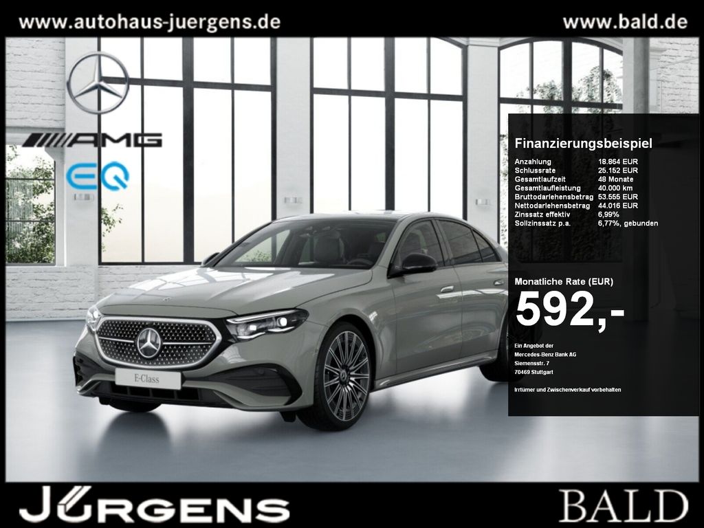Mercedes-Benz E 220 2026 г. Серый, пробег 11673 км