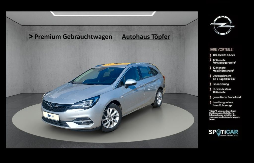 Opel Astra 2021 г. Серебристый, пробег 56000 км