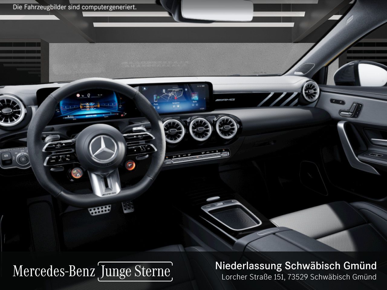 Mercedes-Benz A 35 AMG 2023 г. Жёлтый, пробег 29961 км