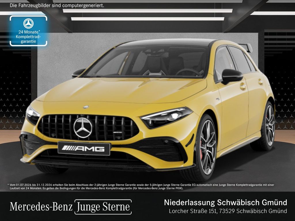 Mercedes-Benz A 35 AMG 2023 г. Жёлтый, пробег 29961 км