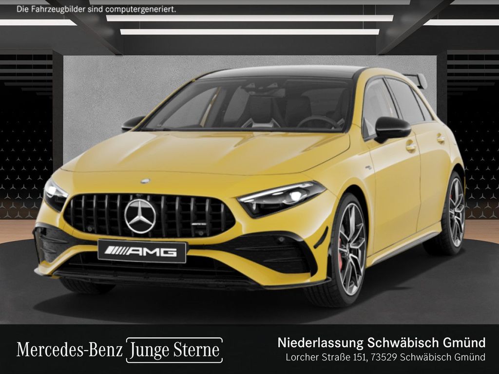 Mercedes-Benz A 35 AMG 2023 г. Жёлтый, пробег 29961 км