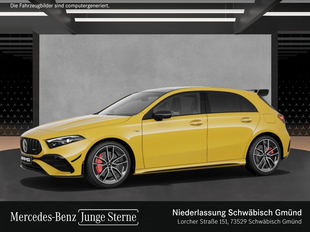 Mercedes-Benz A 35 AMG 2023 г. Жёлтый, пробег 29961 км