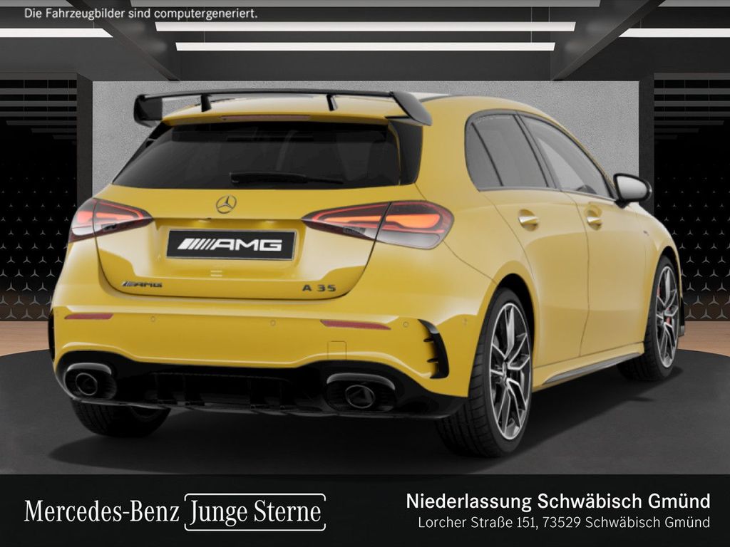 Mercedes-Benz A 35 AMG 2023 г. Жёлтый, пробег 29961 км