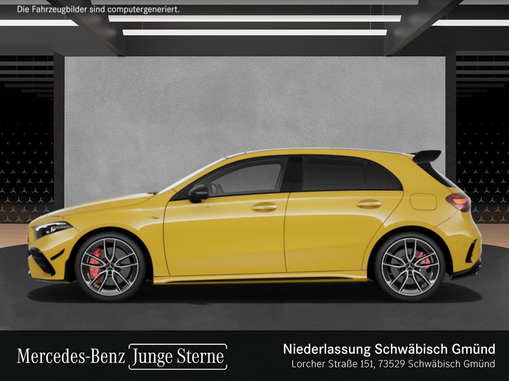 Mercedes-Benz A 35 AMG 2023 г. Жёлтый, пробег 29961 км
