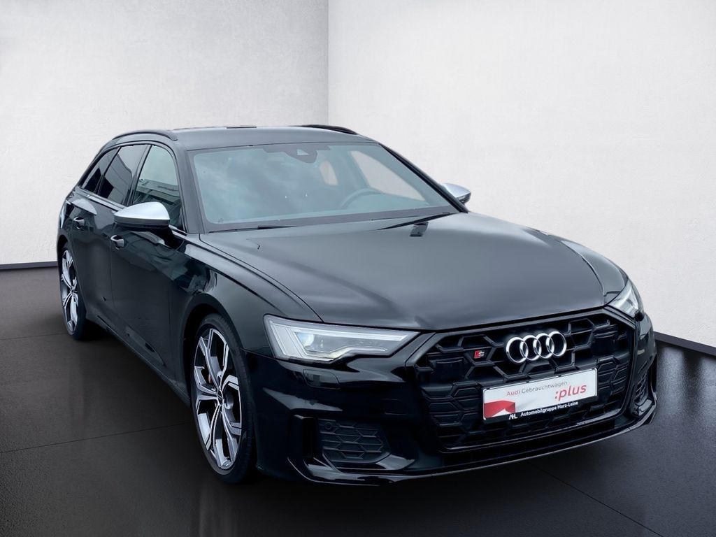 Audi S6 2024 г. Чёрный, пробег 35735 км