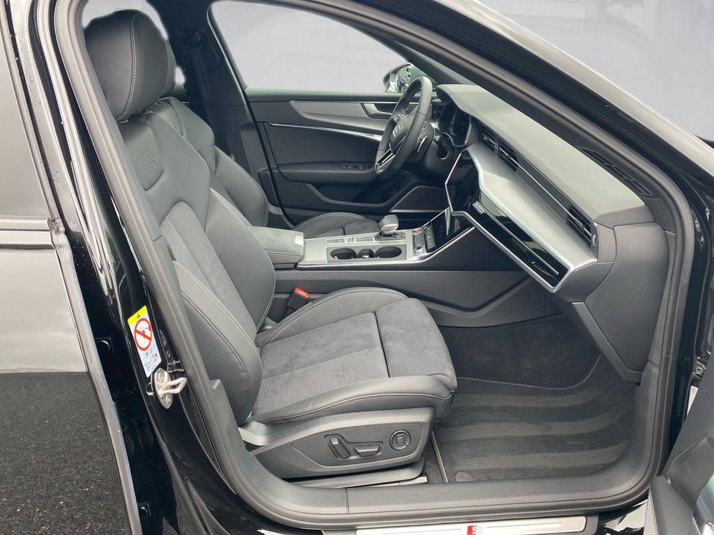 Audi S6 2024 г. Чёрный, пробег 35735 км